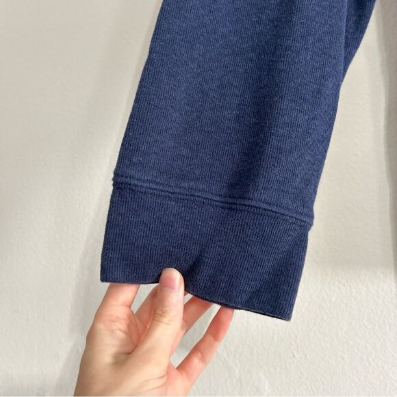 Polo Ralph Lauren Estate Rib Quarter Zip Pullover Sweater in Cruise Navy Size XL - Picture 2 of 10